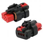 Automotive connectors plug housing series 2, 3, 4, 6, 8, 12position